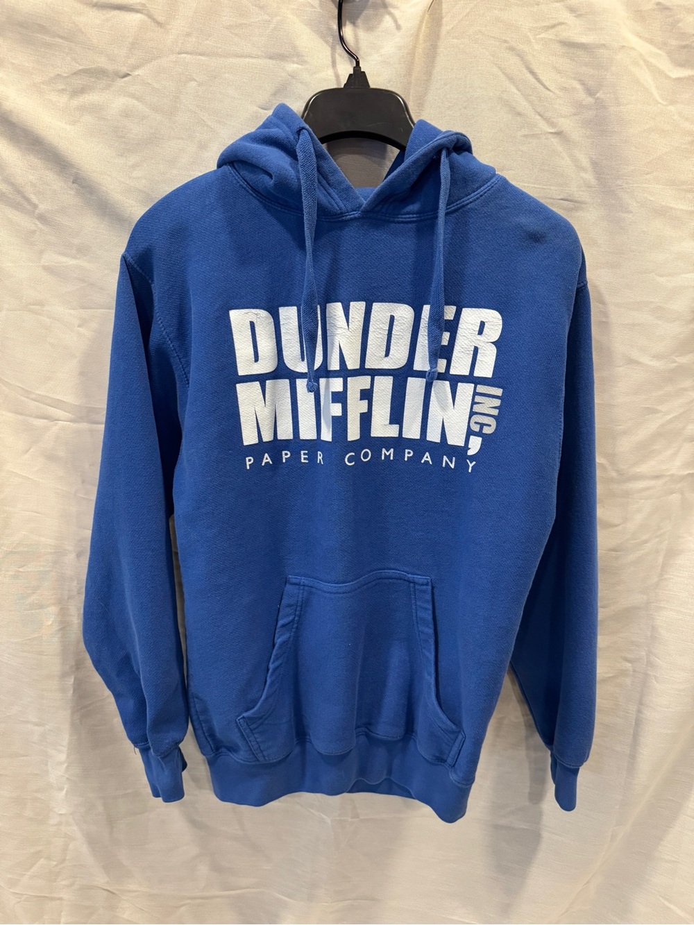 Blue Logo Hoodie - Men Dunder Mifflin (the office)
